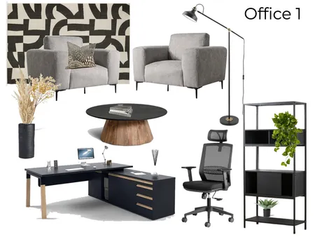 Office 1 Interior Design Mood Board by kgmakeupstars@gmail.com on Style Sourcebook