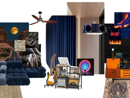 Dennis Rock roll Interior Design Mood Board by Charlotte Symens on Style Sourcebook