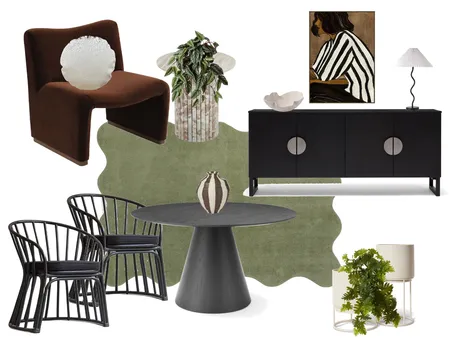 Dining room Interior Design Mood Board by hauss of styling