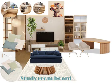 Studio room board Interior Design Mood Board by NINA on Style Sourcebook