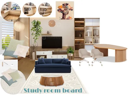Studio room board Interior Design Mood Board by NINA on Style Sourcebook