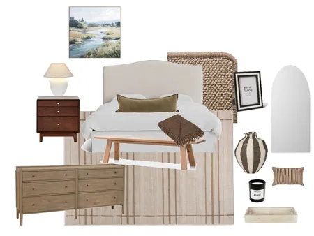 Master bed - lovely banks Interior Design Mood Board by nicoleruxton on Style Sourcebook