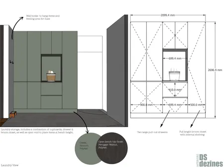 Tina Laundry views Interior Design Mood Board by DSdezines Interiors on Style Sourcebook