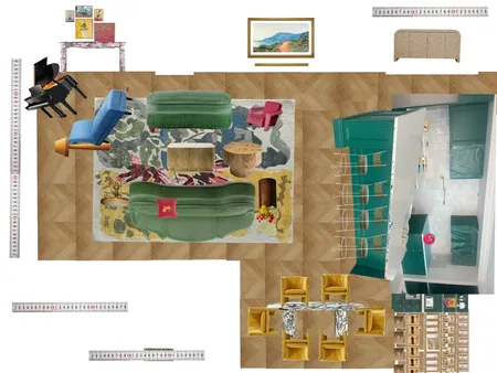 Great Room Space Planning Scale Interior Design Mood Board by dl2407 on Style Sourcebook