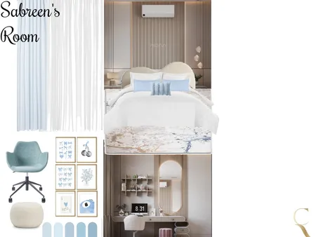 Sabreen's room Interior Design Mood Board by dimakatso on Style Sourcebook