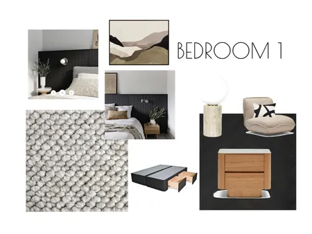 1st bedroom Interior Design Mood Board by HIGH VALLEY on Style Sourcebook
