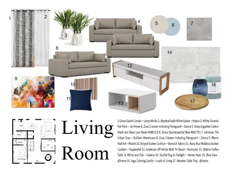 Assignment 9 MB 3 Interior Design Mood Board by naadira_ar on Style Sourcebook