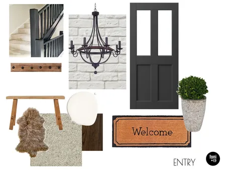 ENTRY - CLAIRE Interior Design Mood Board by Toni and Co on Style Sourcebook