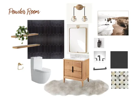 powder room idi 8 Interior Design Mood Board by By Krystal Welch on Style Sourcebook