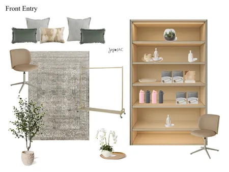 Pilates Front Entry Interior Design Mood Board by Jas and Jac on Style Sourcebook