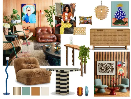 Eclectic Moodboard Interior Design Mood Board by AimeeJ on Style Sourcebook