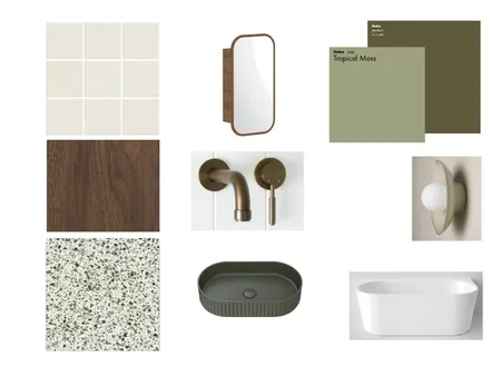 Main Bathroom option 2 Interior Design Mood Board by Peak Projects on Style Sourcebook