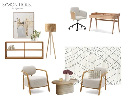 SYMON HOME study Interior Design Mood Board by Gather & Place on Style Sourcebook