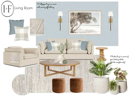 Living room Interior Design Mood Board by Ivy + Finch Design on Style Sourcebook