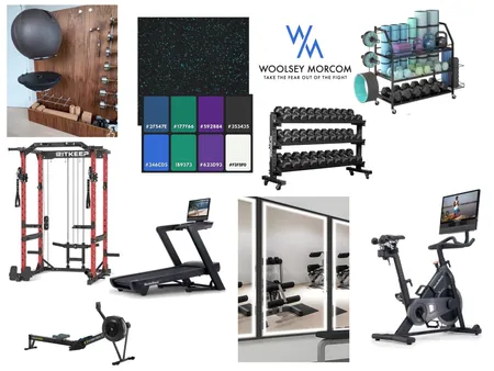 Woolsey Gym Interior Design Mood Board by Jennjonesdesigns@gmail.com on Style Sourcebook