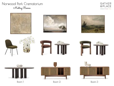 NORWOOD PARK Meeting Rooms Interior Design Mood Board by Gather & Place on Style Sourcebook