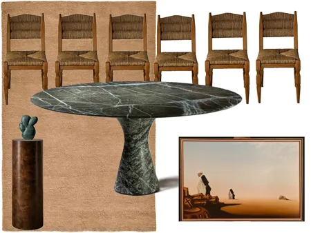 Dining Room Interior Design Mood Board by Estudio Nómada on Style Sourcebook
