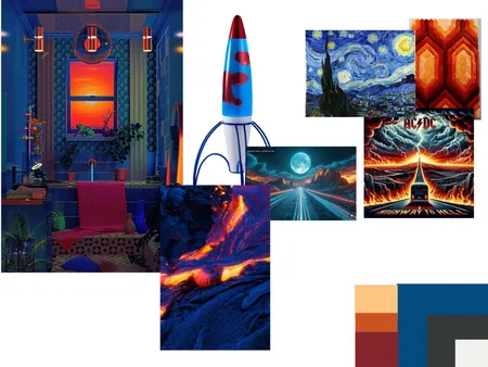inspiratie high way to hell lava Interior Design Mood Board by Charlotte Symens on Style Sourcebook