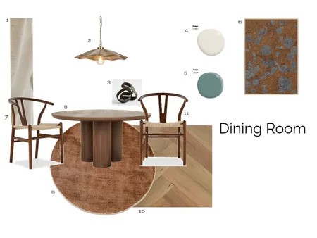 Dining Room Module 9 Interior Design Mood Board by SamanthaEberhart on Style Sourcebook