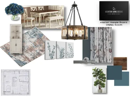 Module 9 - Furniture & Accessories - Dining Room Interior Design Mood Board by shannonberry on Style Sourcebook