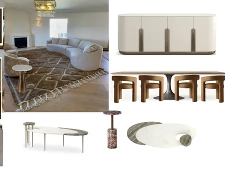 Living/Dining Actual Interior Design Mood Board by Mint Hill on Style Sourcebook