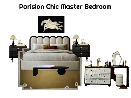 Parisian Chic Master Bedroom 2 St Mary Res Interior Design Mood Board by al1168ster@gmail.com on Style Sourcebook