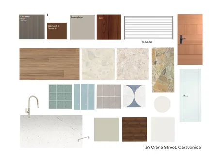 19 Orana Street, Caravonica Interior Design Mood Board by Francesca  @ studiocesca on Style Sourcebook