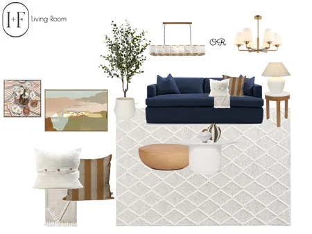 Living Room Interior Design Mood Board by Ivy + Finch Design on Style Sourcebook