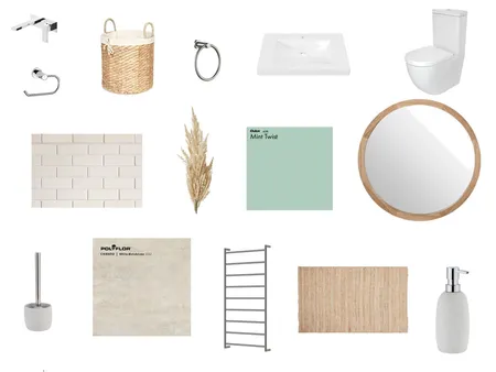 Bathroom 1 Interior Design Mood Board by TRAMA on Style Sourcebook