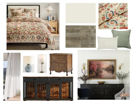 Module 10 - Trina Ray Primary Bedroom Mood Board Interior Design Mood Board by chloeray31 on Style Sourcebook