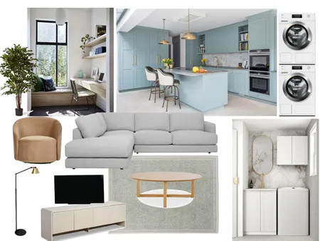 sala cocina comedor Interior Design Mood Board by camiromerob95@gmail.com on Style Sourcebook