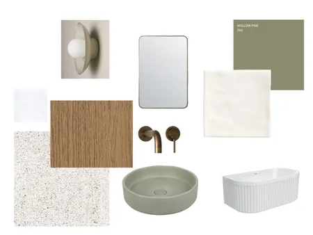 Main Bathroom Interior Design Mood Board by Peak Projects on Style Sourcebook
