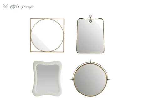 Mirror Options Interior Design Mood Board by The VM Style Group on Style Sourcebook