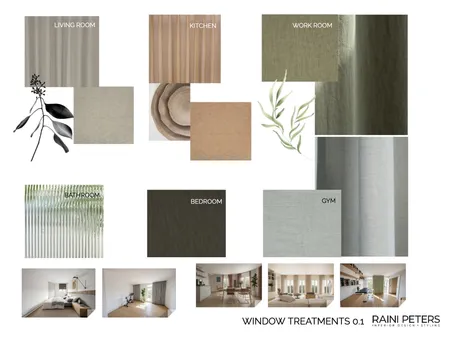 Window treatment Bruno 1 Interior Design Mood Board by Raini Peters Interior Design + Styling on Style Sourcebook