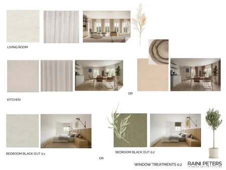 Window treatment Bruno 1 Interior Design Mood Board by Raini Peters Interior Design + Styling on Style Sourcebook