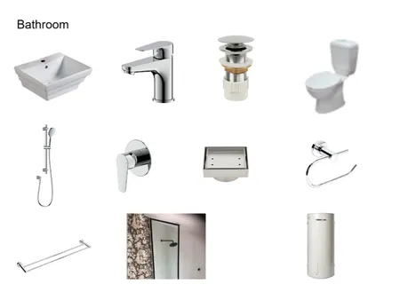 Bathroom Interior Design Mood Board by Envate Pty ltd on Style Sourcebook