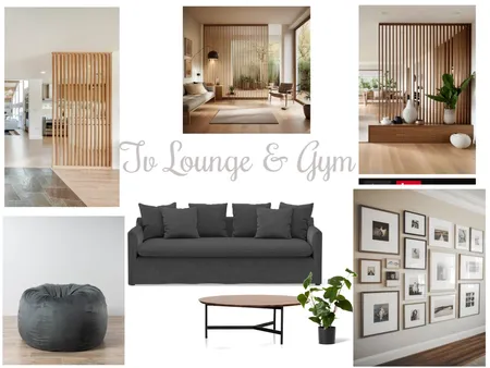 Tammy Lane TV Lounge & Gym Interior Design Mood Board by Carla Dunn Interiors on Style Sourcebook