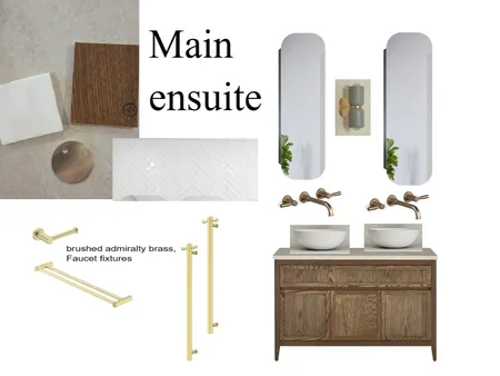 Ensuite Interior Design Mood Board by Zed on Style Sourcebook