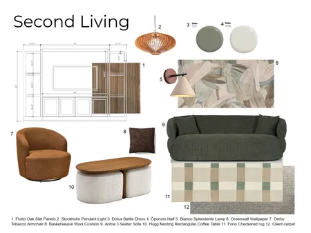 Faye and Ian second living sample board Interior Design Mood Board by SamanthaEberhart on Style Sourcebook