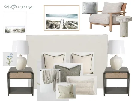 Shirley Ave, Main Bedroom 2 Interior Design Mood Board by The VM Style Group on Style Sourcebook