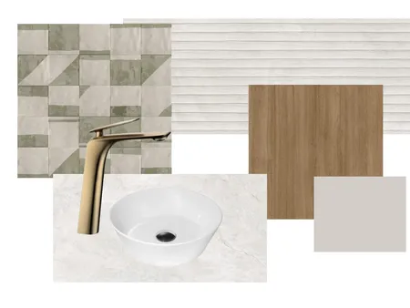 MB BAÑO VISITA Interior Design Mood Board by Clau Herrera
