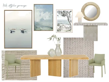 Shirley Ave, Dining Option 1 Interior Design Mood Board by The VM Style Group on Style Sourcebook