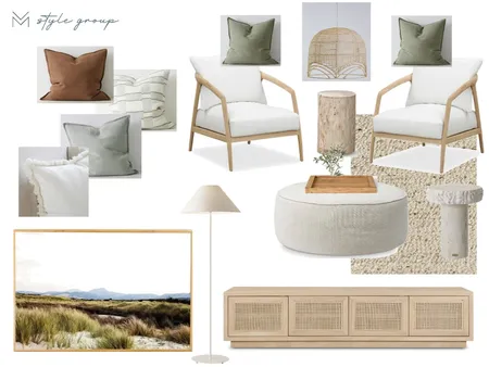 Shirley Ave, Lounge Option 1 Interior Design Mood Board by The VM Style Group on Style Sourcebook