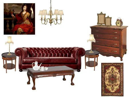vintage Interior Design Mood Board by katarina.fenje