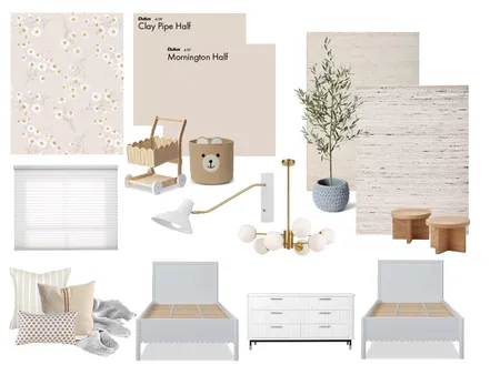 Bedroom 3 Interior Design Mood Board by KMegs75 on Style Sourcebook