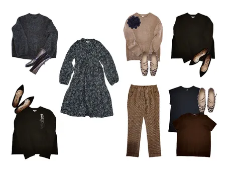 Образы с брюками в клетку и платьем Interior Design Mood Board by Esme on Style Sourcebook