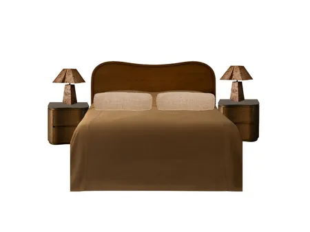 mcm bed Interior Design Mood Board by bellamussett on Style Sourcebook