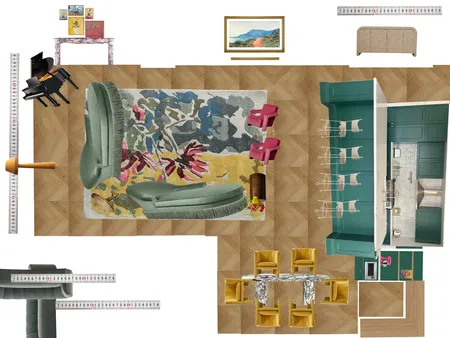 Great Room Space Planning Scale Interior Design Mood Board by dl2407 on Style Sourcebook
