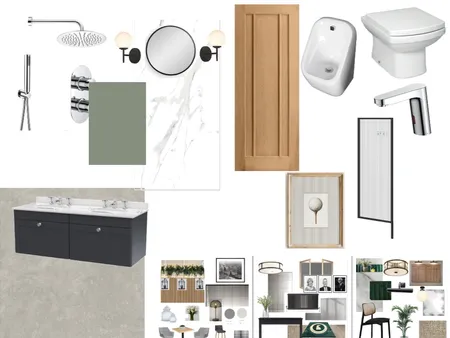 RGC Lower Floor Mens Toilets/Showers Interior Design Mood Board by HelenOg73 on Style Sourcebook