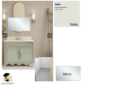 Hewitt bathroom Interior Design Mood Board by De Novo Concepts on Style Sourcebook
